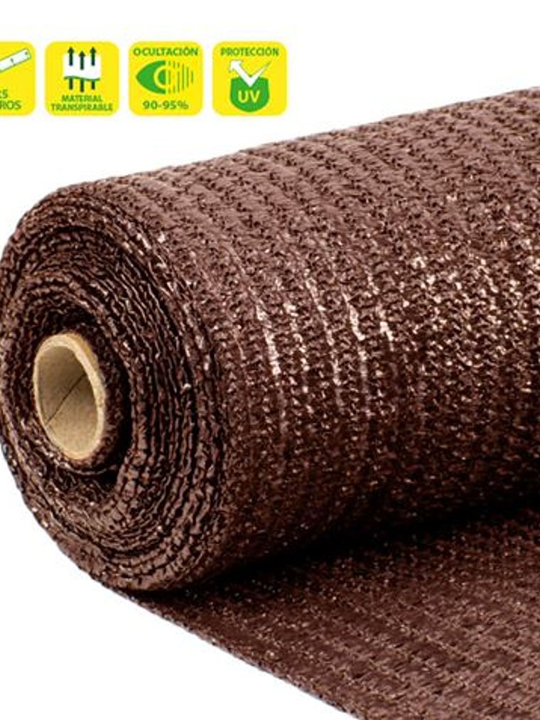 Sungarden Malla de Sombreo 2x5m - Color Marron 1