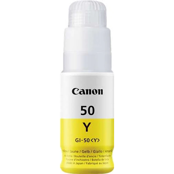 Canon GI50 Amarillo Botella de Tinta Original - GI50Y/3405C001