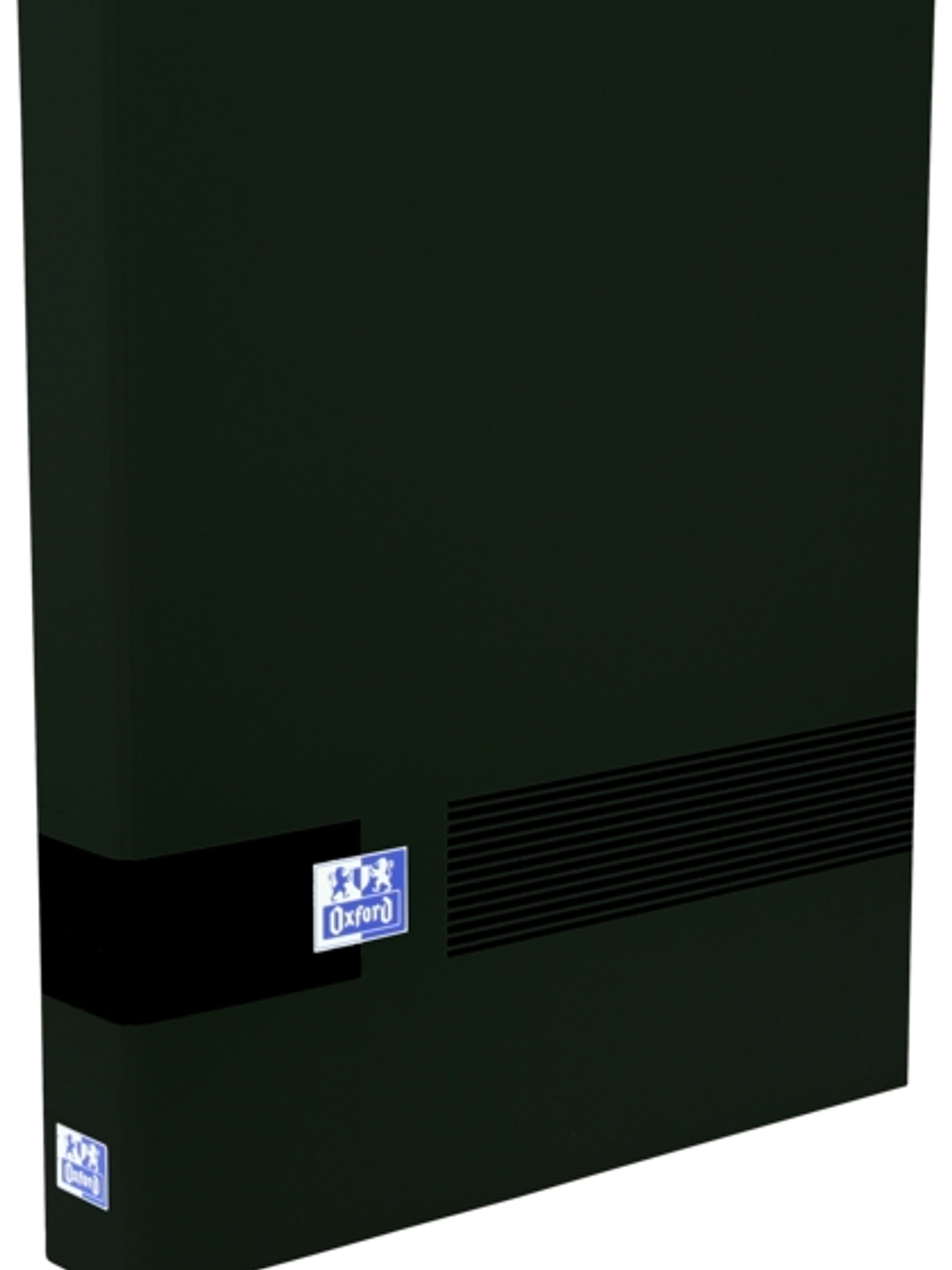 Oxford & You A4+ Carpeta de 4 Anillas D 25mm - Tamaño A4+ - Capacidad para 250 Hojas - Tapa Extradura - Lomo de 40mm - Color Negro 1