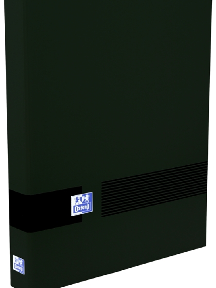 Oxford & You A4+ Carpeta de 4 Anillas D 25mm - Tamaño A4+ - Capacidad para 250 Hojas - Tapa Extradura - Lomo de 40mm - Color Negro 1