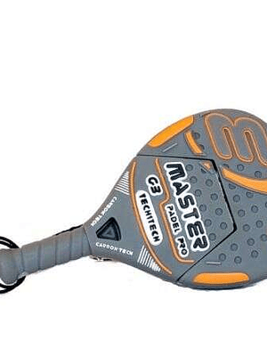 TechOneTech Raqueta Padel Naranja Memoria USB 2.0 32GB (Pendrive)