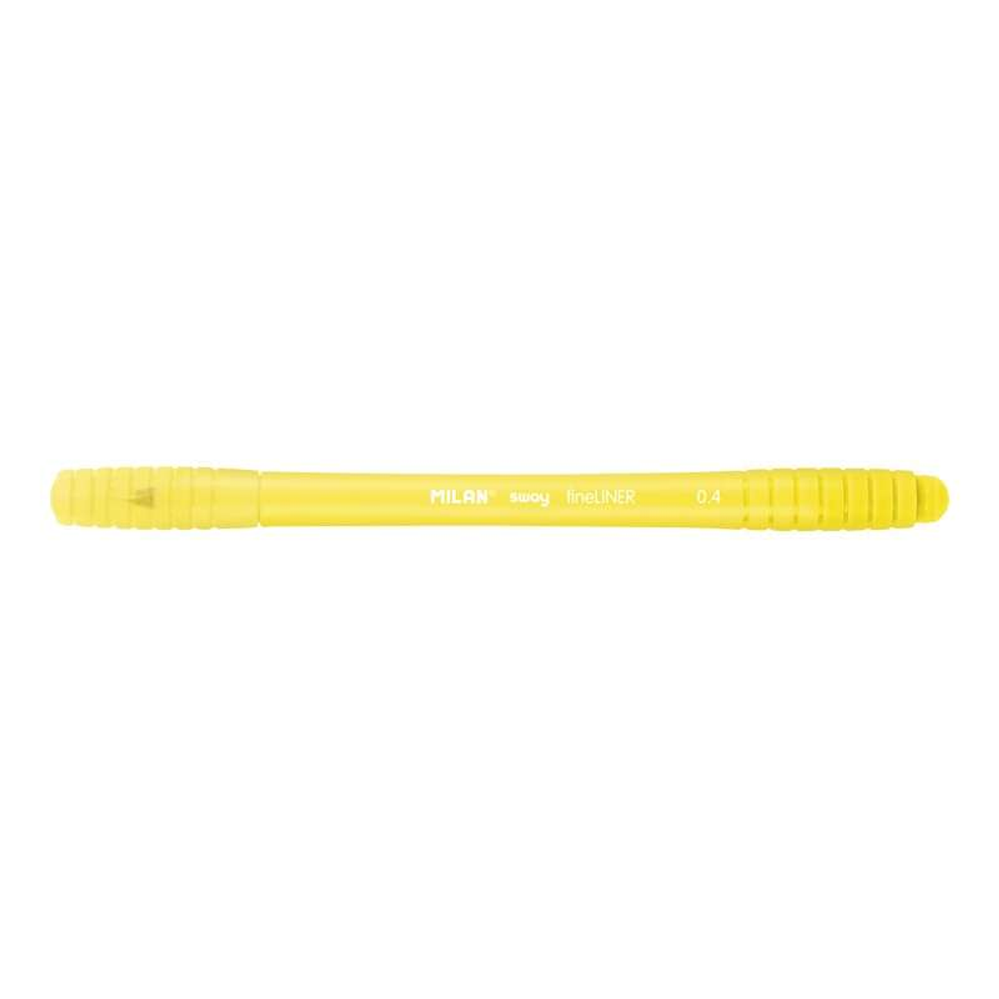 Milan Sway Fineliner Rotulador - Punta Fina 0.4mm - Ergonomico - Tinta al Agua - Color Amarillo 1