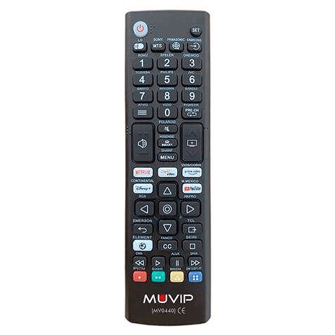 Muvip Serie Small Mando a Distancia Universal Smart TV