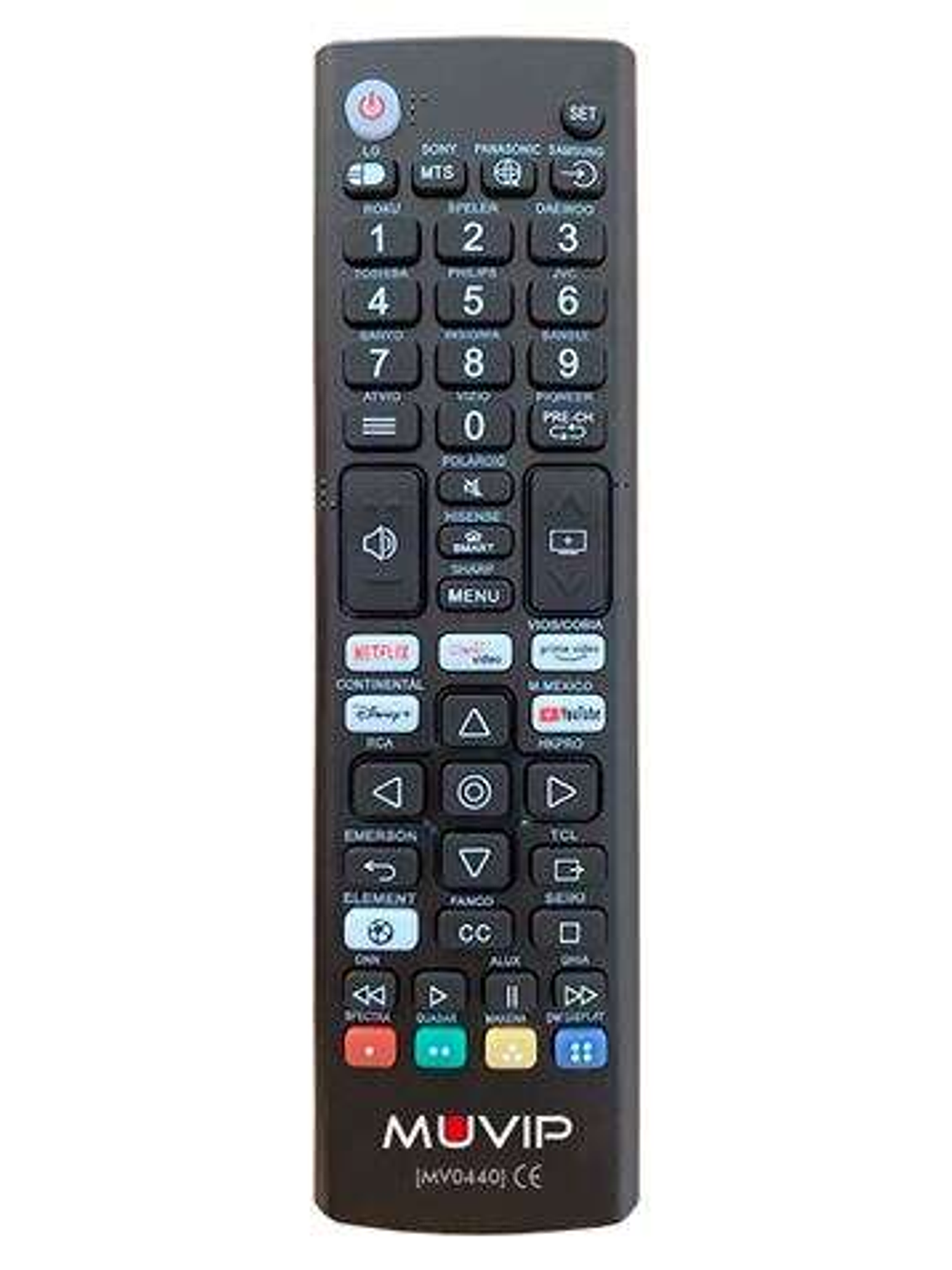 Muvip Serie Small Mando a Distancia Universal Smart TV 1