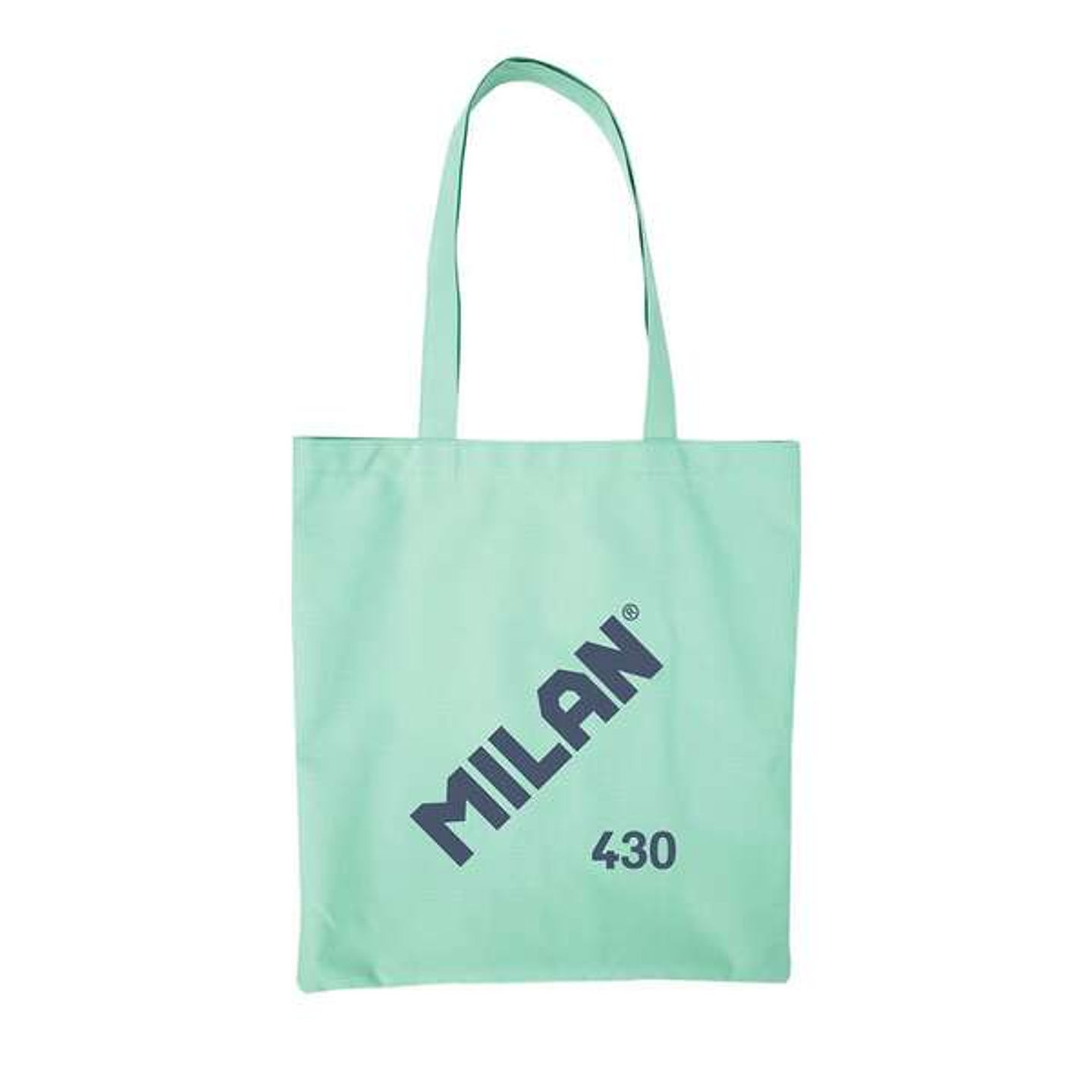 Milan Serie 1918 Tote Bag Bolsa de Tela - Tamaño  50x38x41cm - Asa Larga 27cm - Tejido 'ripstop' - Color Verde 1