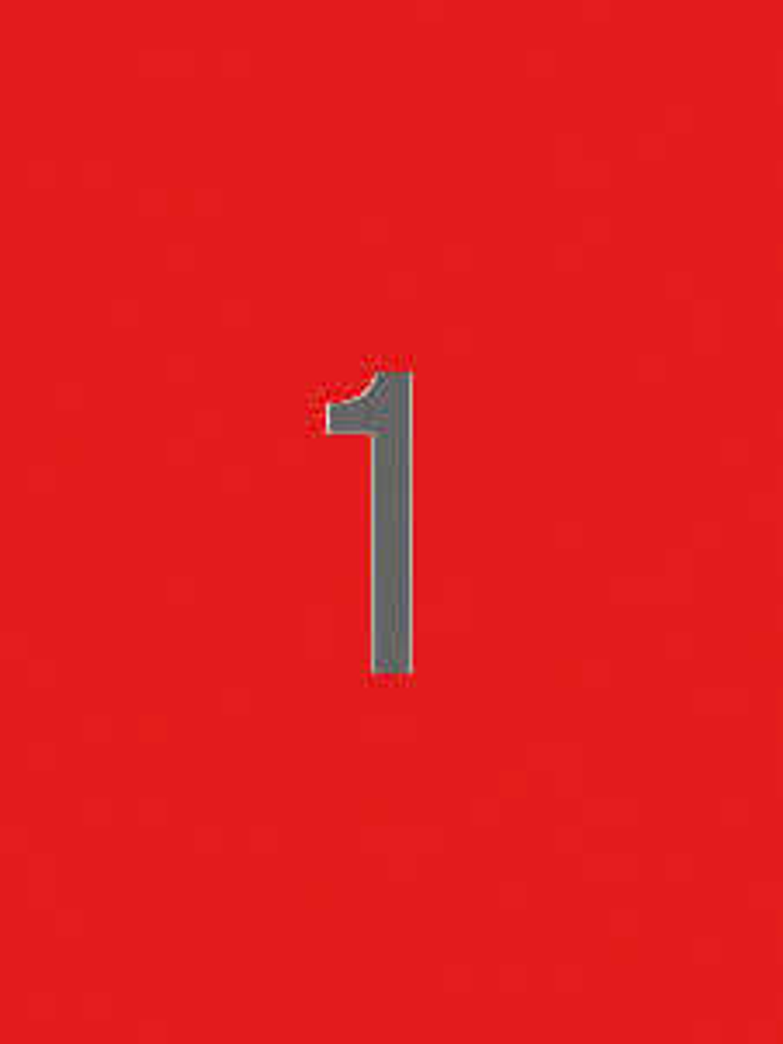 Apli Etiquetas Rojas Permanentes 210.0 x 297.0mm 20 Hojas 1