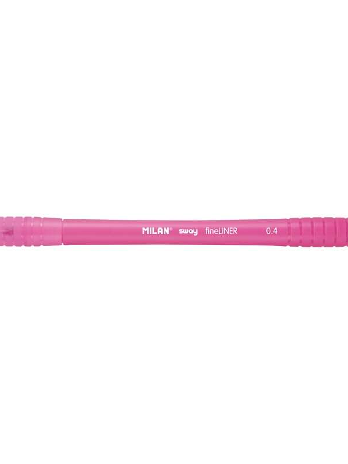 Milan Sway Fineliner Rotulador - Punta Fina 0.4mm - Ergonomico - Tinta al Agua - Color Rosa 1