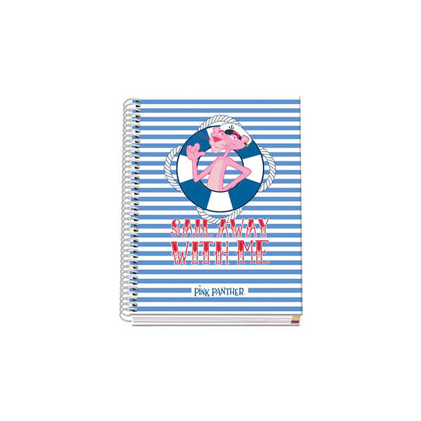 Dohe Cuaderno Espiral Tapa Dura A5 - 162x210mm - Cubierta Carton Forrado - Espiral Metalico Blanco - 100 Hojas Offset 90g Microperforadas - Cuadricula
