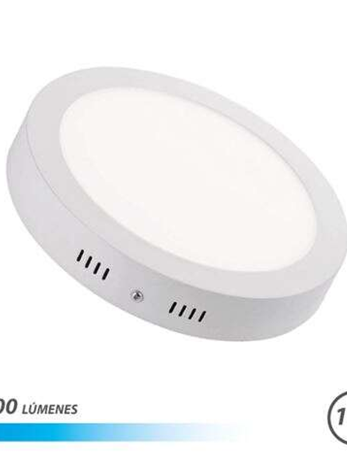 Elbat Downlight Circular Sobre Pared LED 12W 1300lm Luz Fria 1