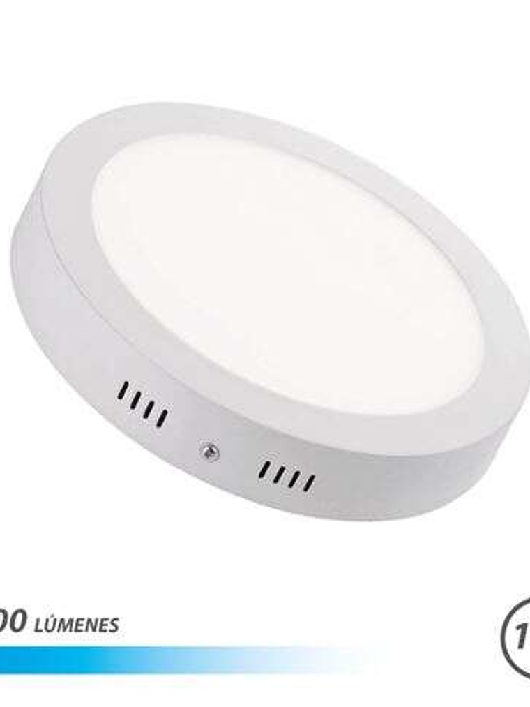Elbat Downlight Circular Sobre Pared LED 12W 1300lm Luz Fria 1