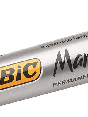 Bic Marking 2000 Ecolutions Rotulador Permanente - Tinta con Base de Alcohol - Ecologico - Secado Rapido - Color Azul