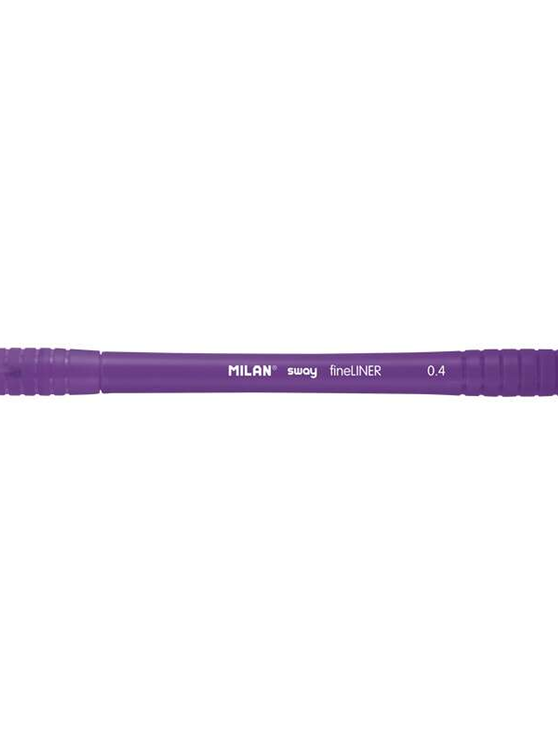 Milan Sway Fineliner Rotulador - Punta Fina 0.4mm - Ergonomico - Tinta al Agua - Color Violeta 1