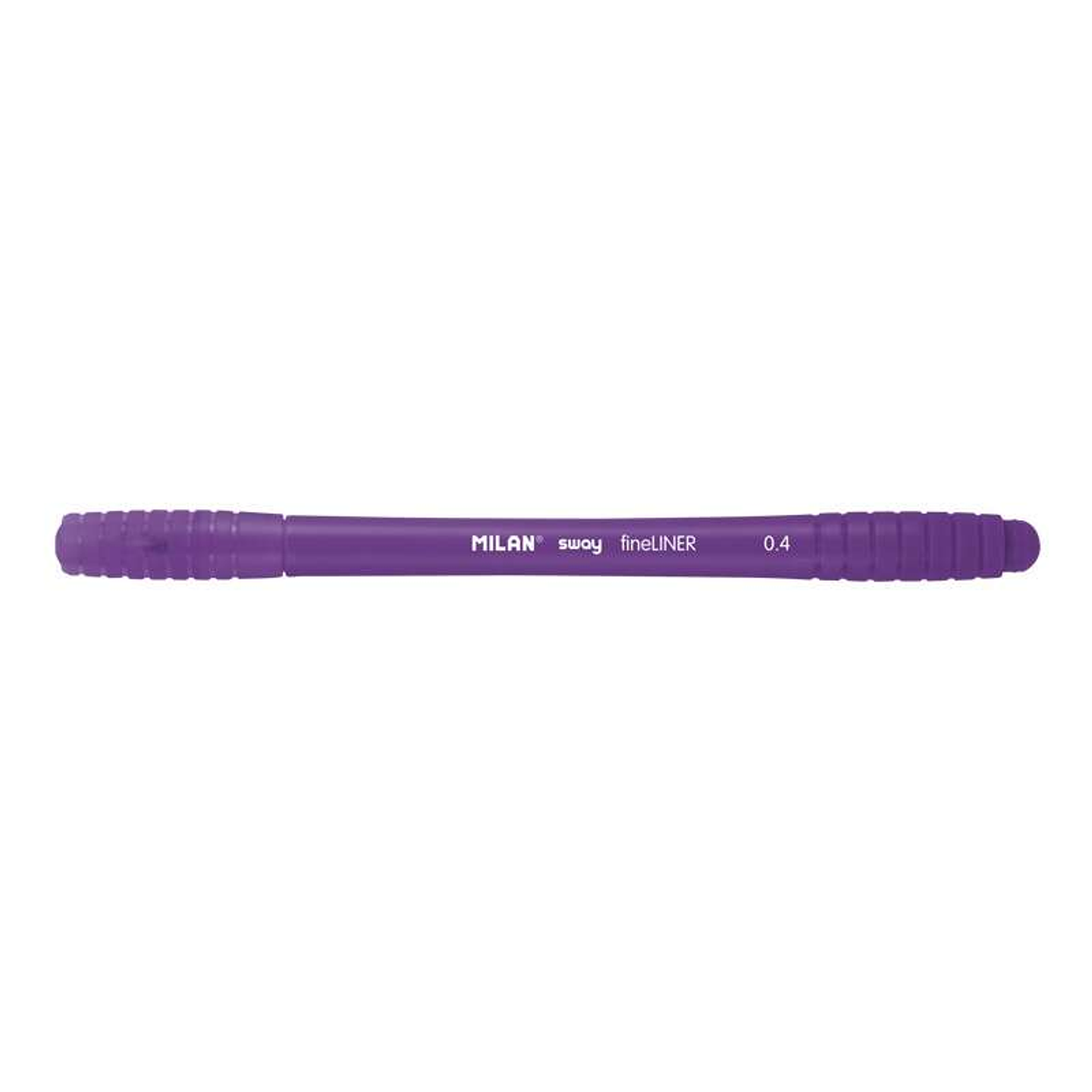 Milan Sway Fineliner Rotulador - Punta Fina 0.4mm - Ergonomico - Tinta al Agua - Color Violeta 1