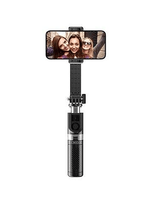 XO Tripode + Palo Selfie Bluetooth SS10 - Color Negro
