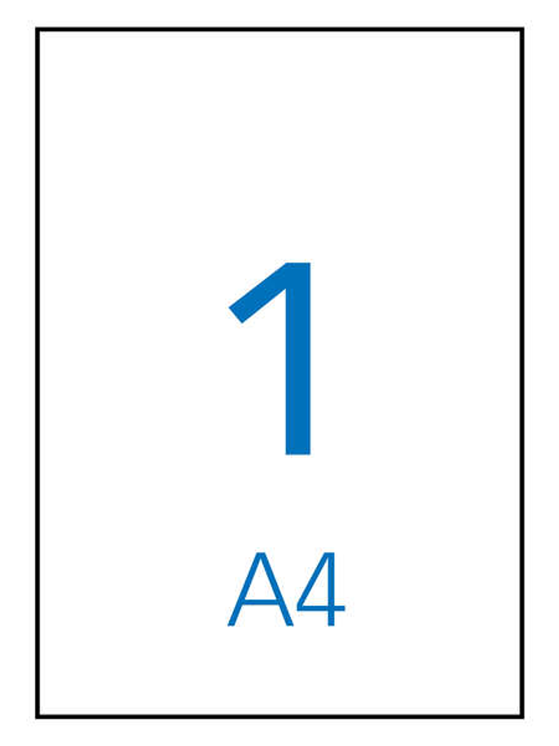 Apli Etiquetas Kraft Permanentes 210.0 x 297.0mm 10 Hojas 1