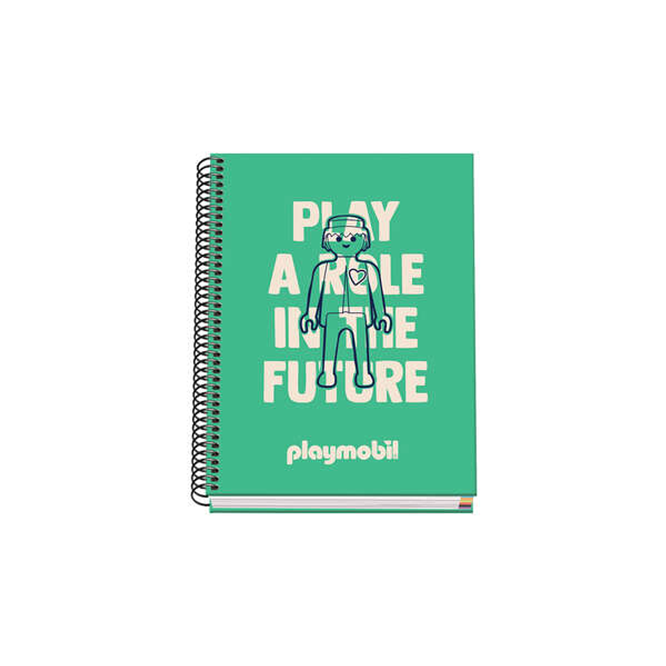 Dohe Cuaderno Espiral Tapa Dura A5 - 162x210mm - Cubierta Carton Forrado - Espiral Metalico Negro - 100 Hojas Offset 90g Microperforadas - Cuadricula 1