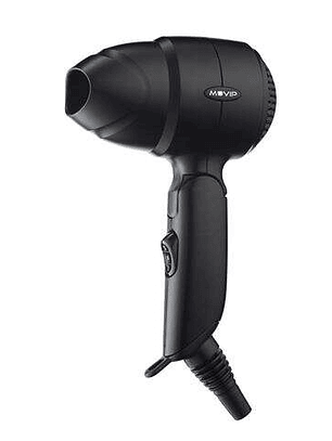 Muvip Secador de Pelo de Viaje 1200W - Plegable - Motor DC - 2 Velocidades - Gancho para Colgar