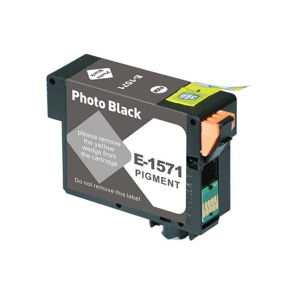 Epson T1571 Negro Photo Cartucho de Tinta Pigmentada Generico - Reemplaza C13T15714010 1
