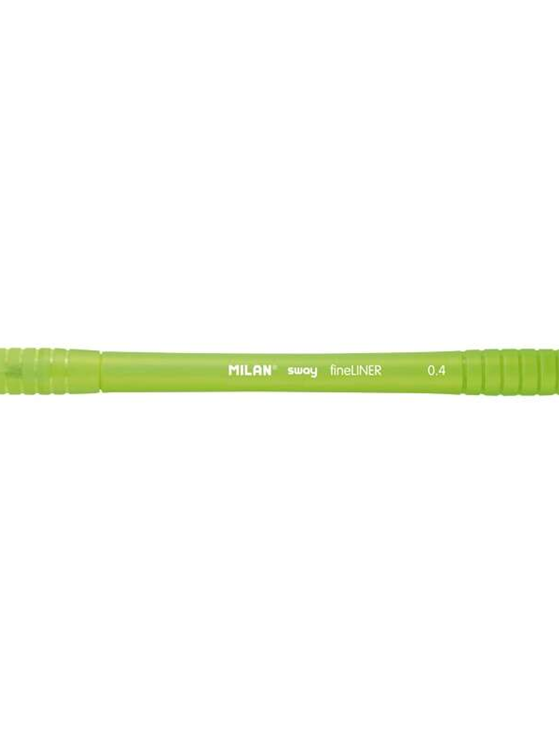 Milan Sway Fineliner Rotulador - Punta Fina 0.4mm - Ergonomico - Tinta al Agua - Color Verde Claro 1