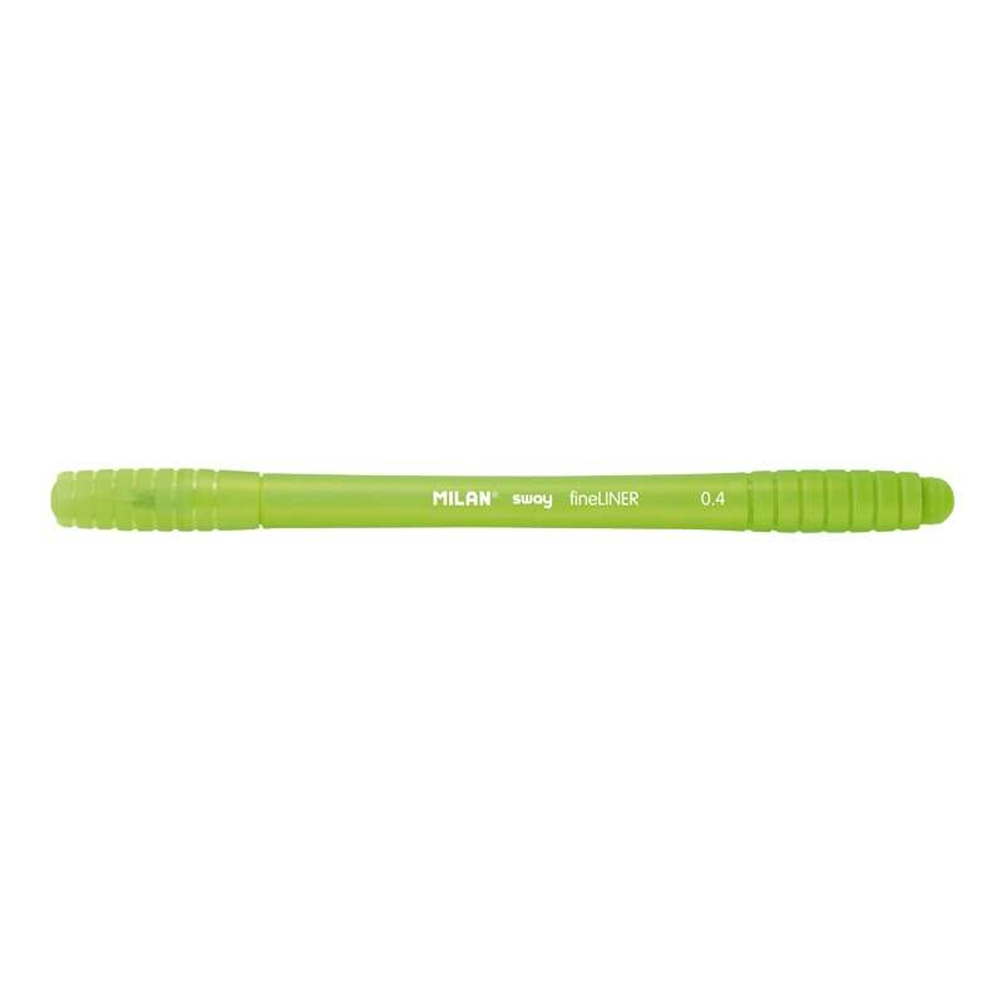 Milan Sway Fineliner Rotulador - Punta Fina 0.4mm - Ergonomico - Tinta al Agua - Color Verde Claro 1