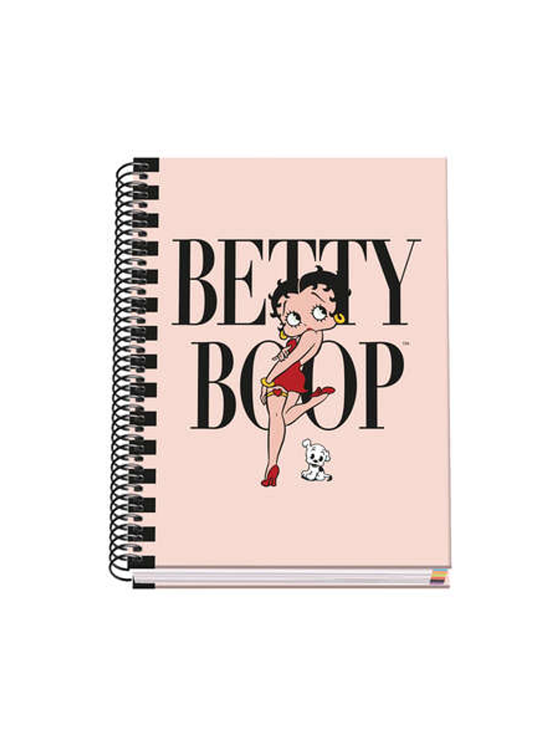 Dohe Cuaderno Espiral Tapa Dura A5 - 162x210mm - Cubierta Carton Forrado - Espiral Metalico Negro - 100 Hojas Offset 90g Microperforadas - Cuadricula 1