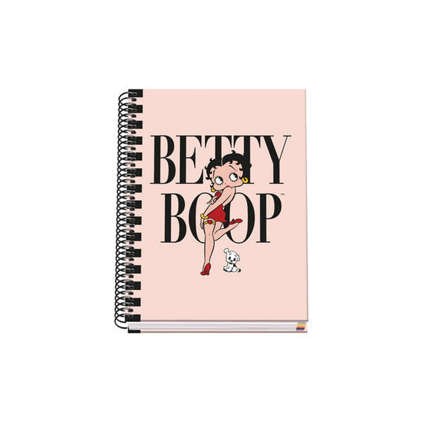 Dohe Cuaderno Espiral Tapa Dura A5 - 162x210mm - Cubierta Carton Forrado - Espiral Metalico Negro - 100 Hojas Offset 90g Microperforadas - Cuadricula 1