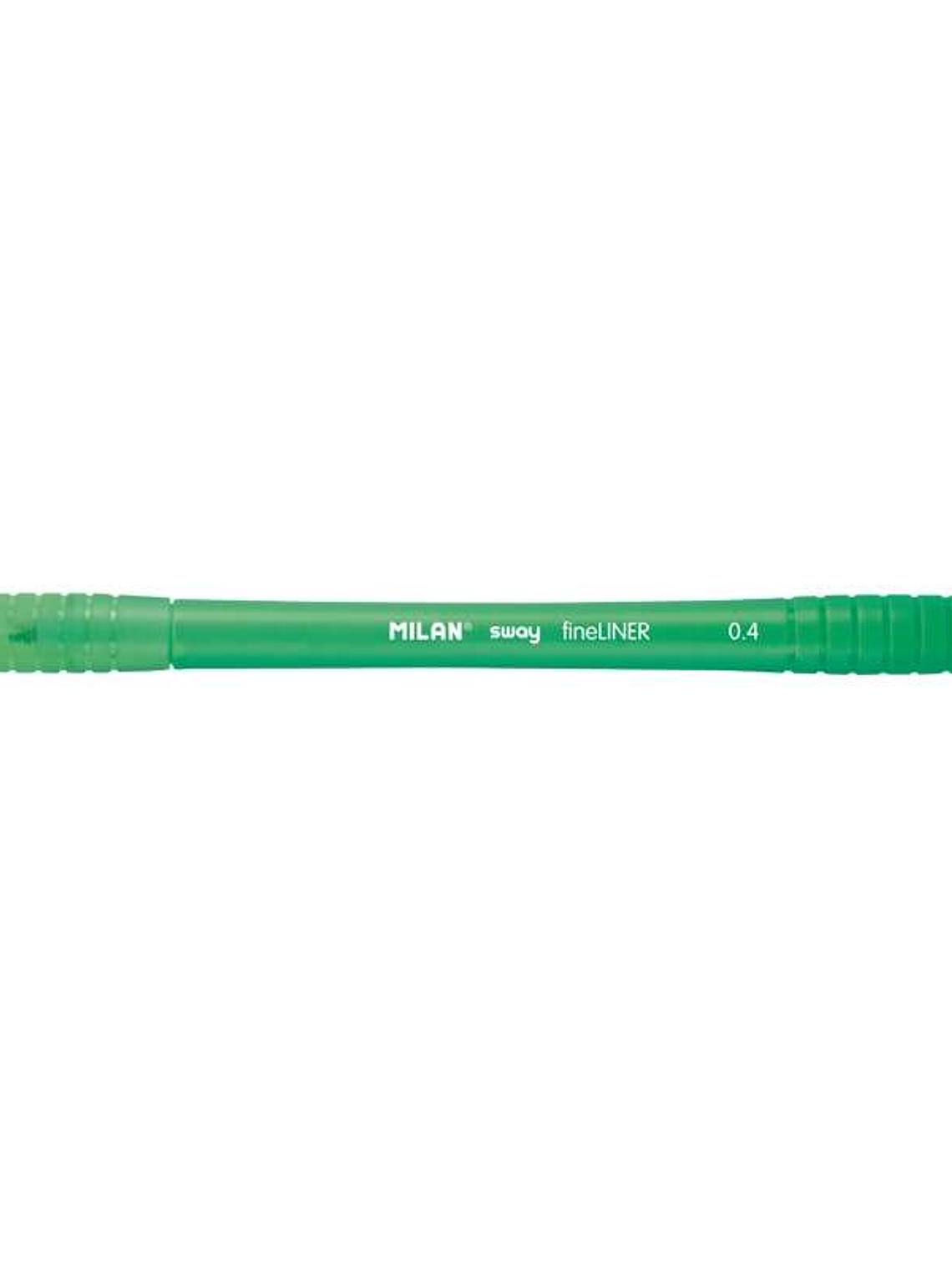 Milan Sway Fineliner Rotulador - Punta Fina 0.4mm - Ergonomico - Tinta al Agua - Color Verde 1