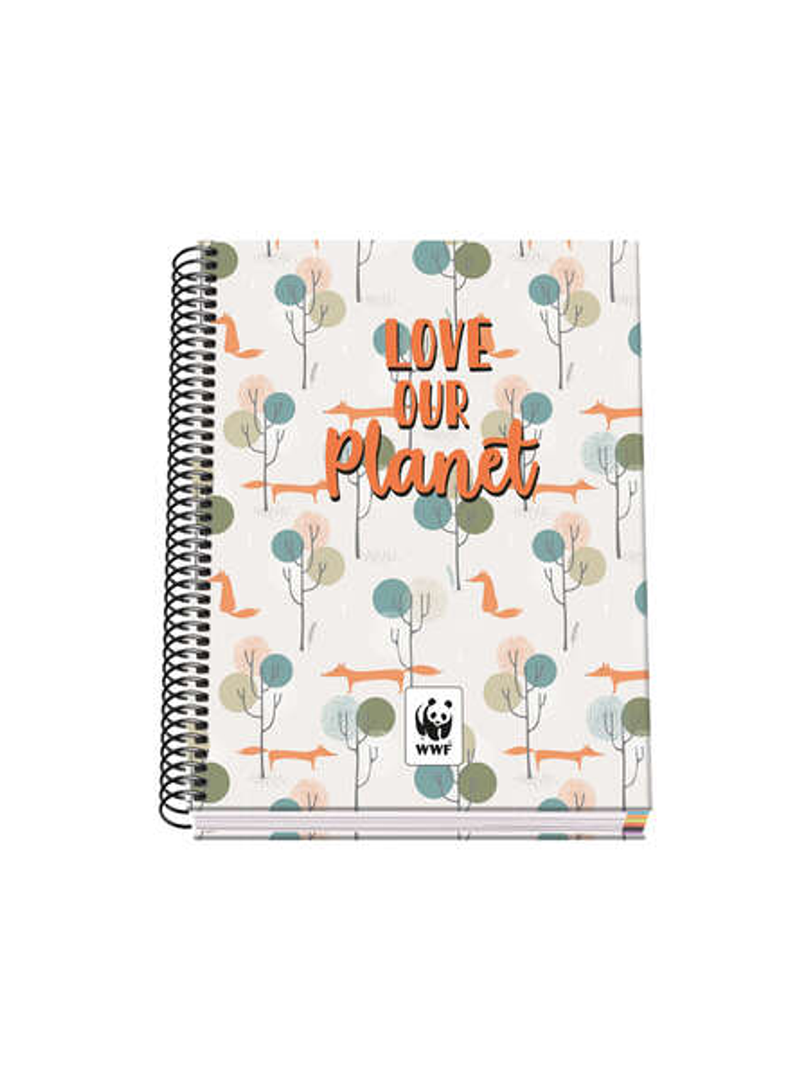 Dohe Cuaderno Espiral Tapa Dura A5 - 162x210mm - Cubierta Carton Forrado - Interior 100 Hojas Offset 90g - Cuadricula 5mm 1