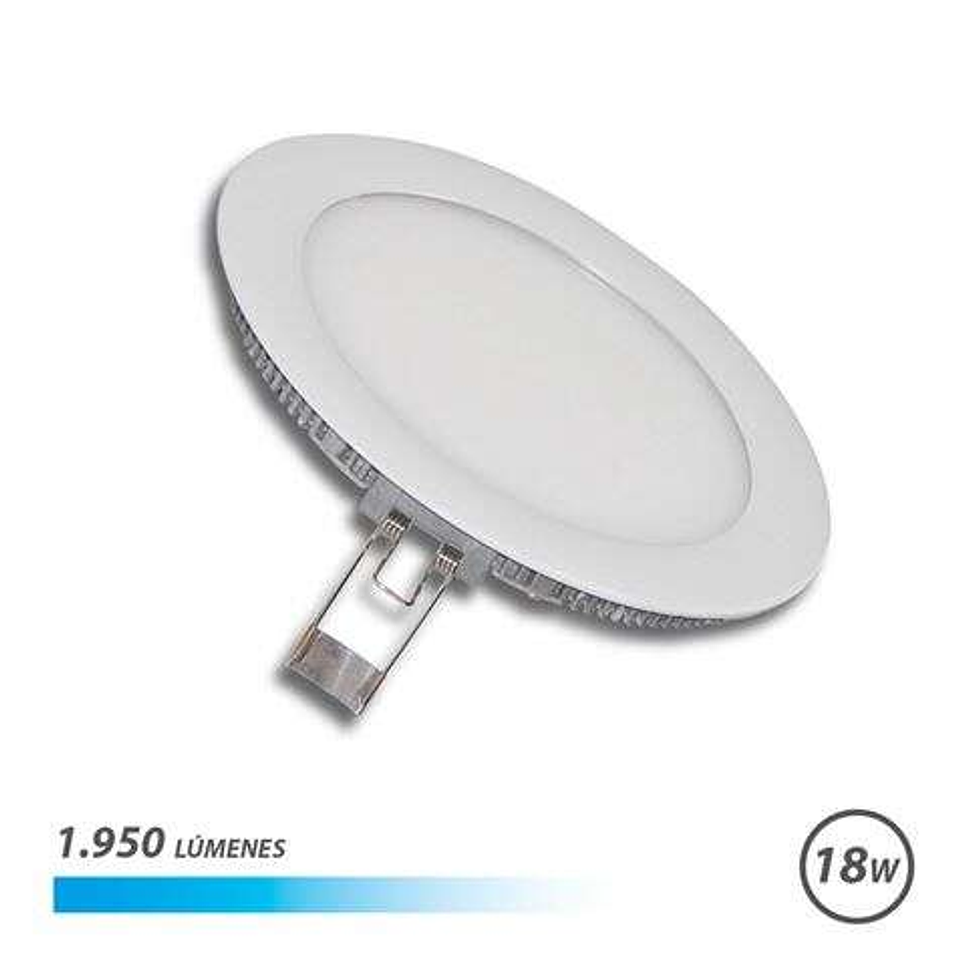 Elbat Downlight Empotrar Ultraplano LED - Luz Fria 18W 1950LM - Diseño de Bajo Perfil - Blanco Frio 1