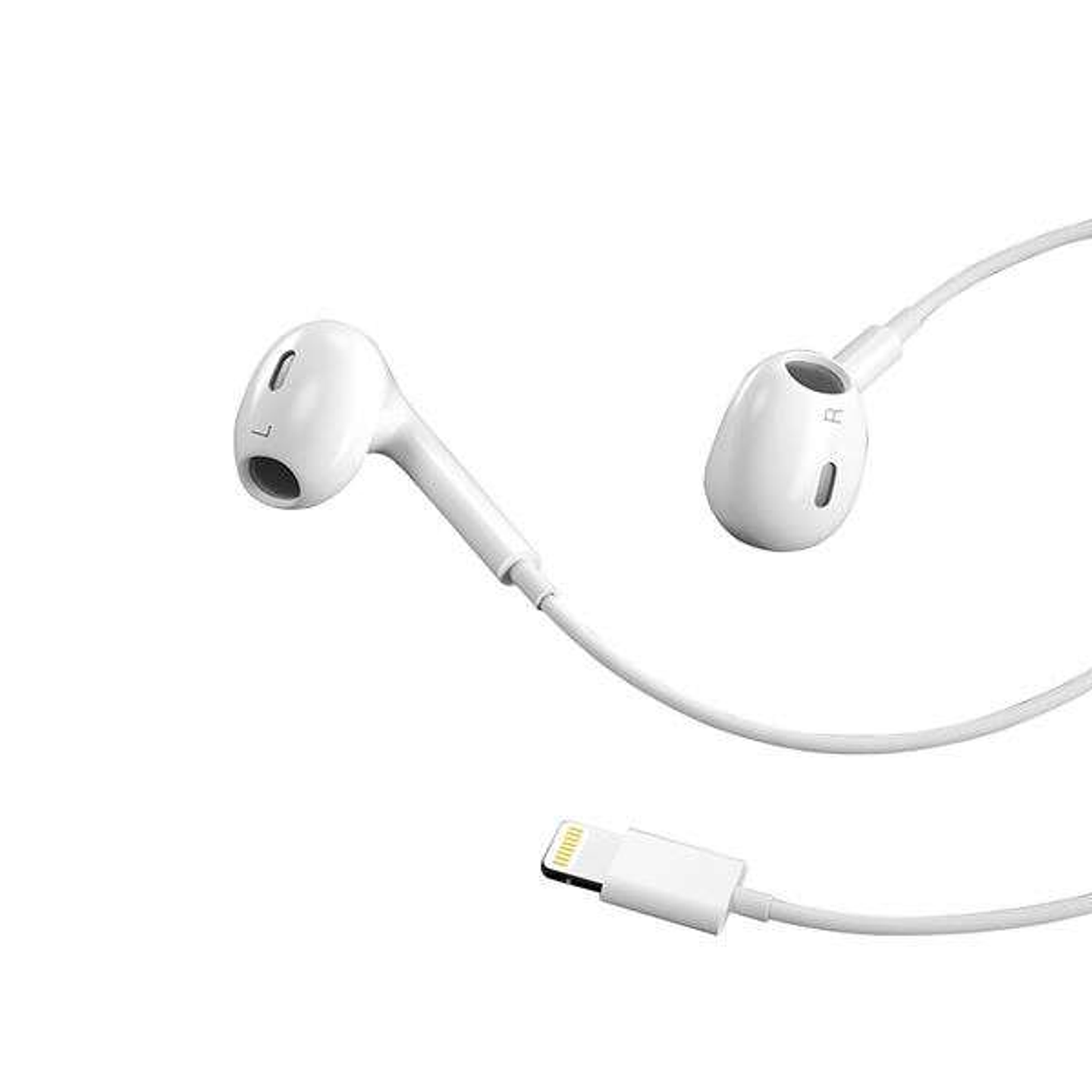 XO EP45 Auriculares Lightning - Sonido de Calidad - 1.2m - Color Blanco 1