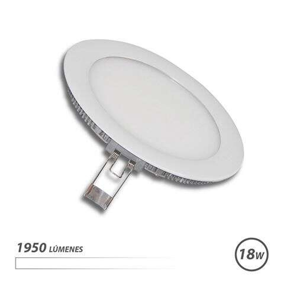 Elbat Downlight Empotrar Ultraplano LED Luz Blanca 18W 1950Lm 1