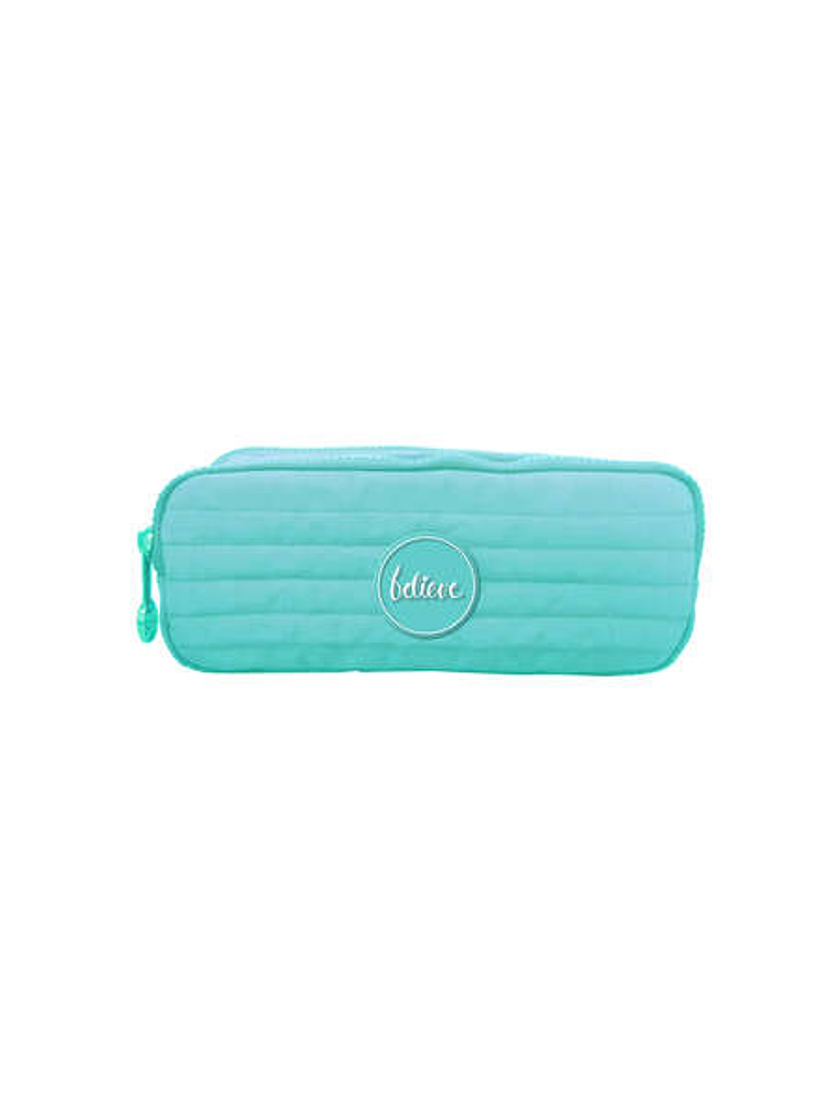 Dohe Serie Pastel Portatodo Doble - Cierre de Cremallera - Color Verde Pastel 1