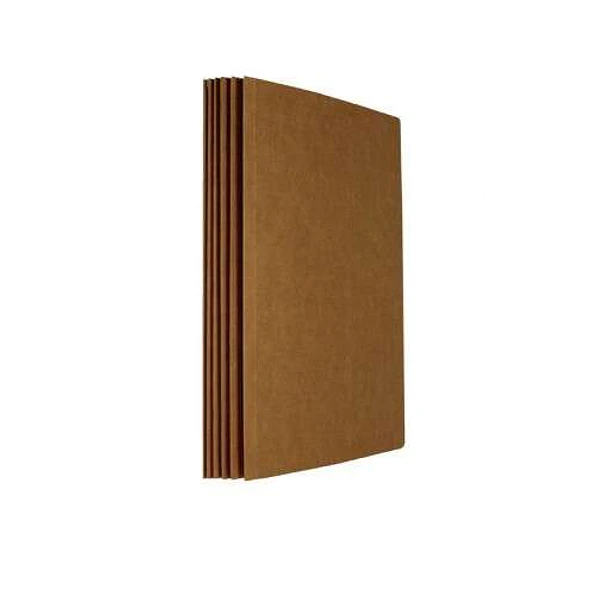 Mariola Pack de 50 Subcarpetas Kraft 200gr - Formato Folio - Ranura para Fastener - Color Marron