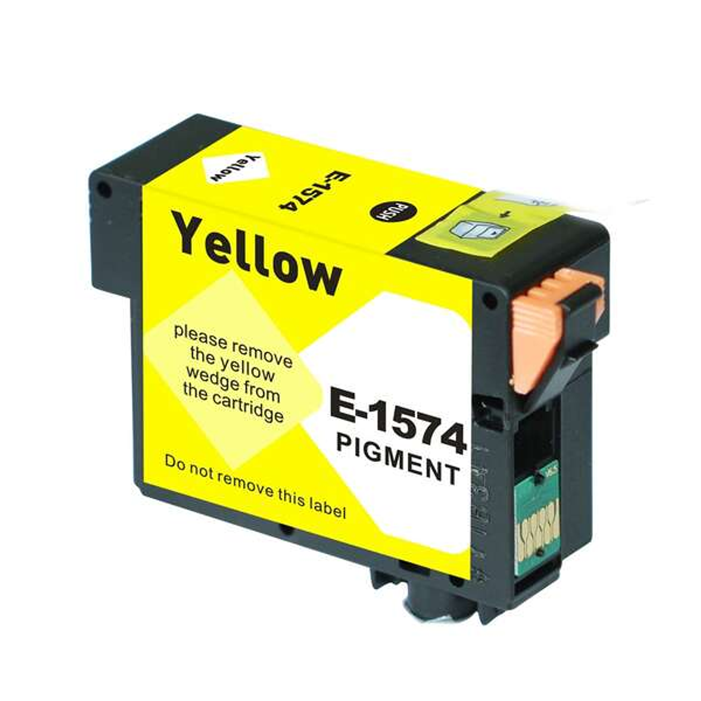 Epson T1574 Amarillo Cartucho de Tinta Pigmentada Generico - Reemplaza C13T15744010 1