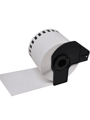 Brother DK22246 - Etiquetas Genericas de Tamaño personalizado - Ancho 103mm x 30,48 metros - Texto negro sobre fondo blanco