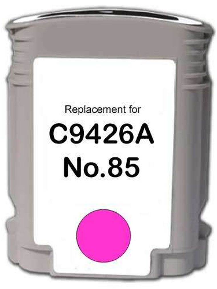 HP 85 Magenta Cartucho de Tinta Generico - Reemplaza C9426A 1