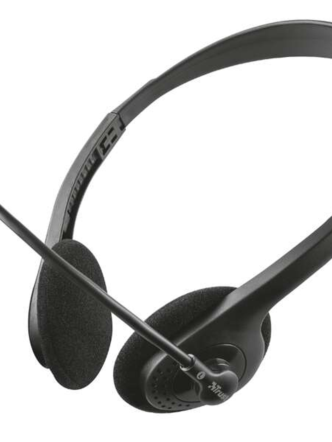Trust Primo Chat Auriculares con Microfono - Control de Volumen - Diadema Ajustable - Jack 3.5mm - Color Negro 1