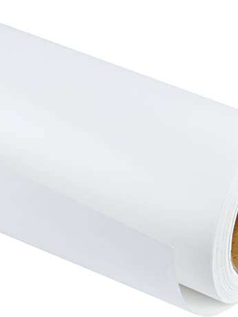Fabrisa Rollo de Papel Kraft Verjurado 70gr 1x25m - Color Blanco 1