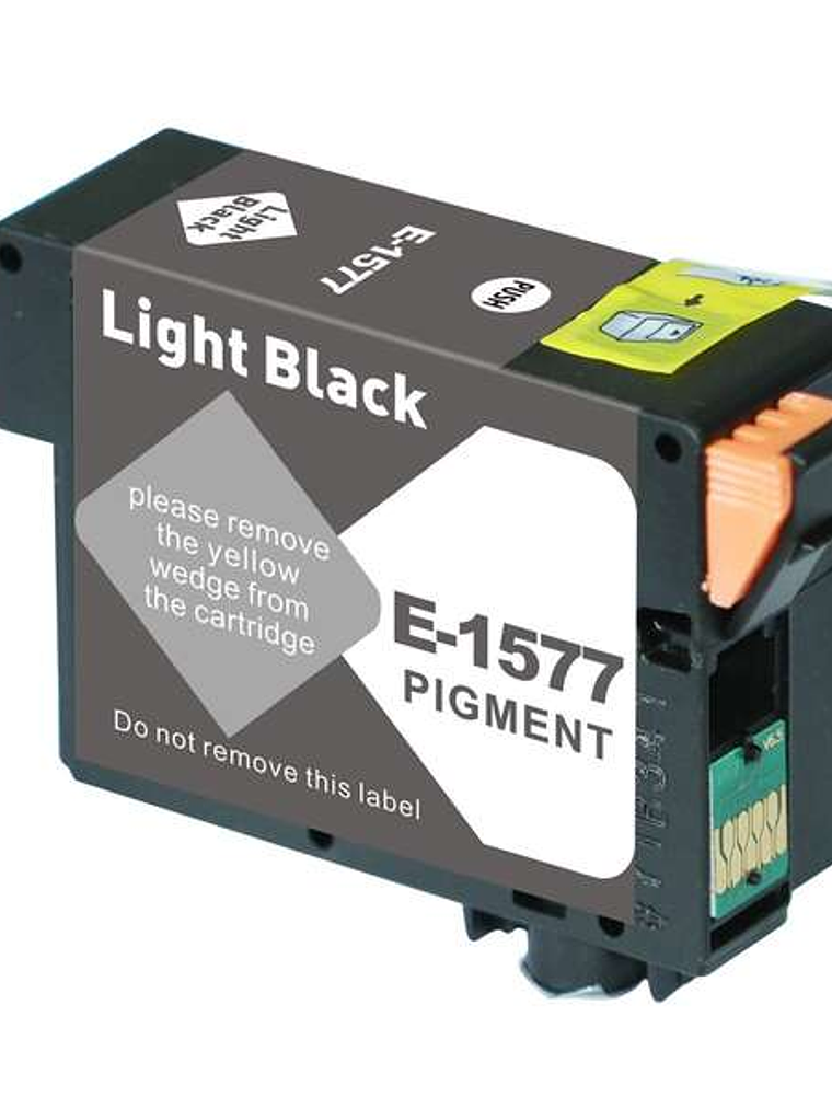 Epson T1577 Negro Light Cartucho de Tinta Pigmentada Generico - Reemplaza C13T15774010 1