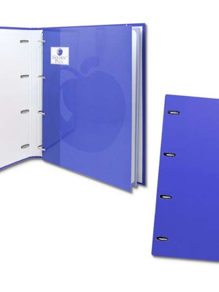 Bismark Carpeta de 4 Anillas con 80 Hojas Cuadricula 4x4 - Formato A4 - Fabricada en Carton - Color Azul 1