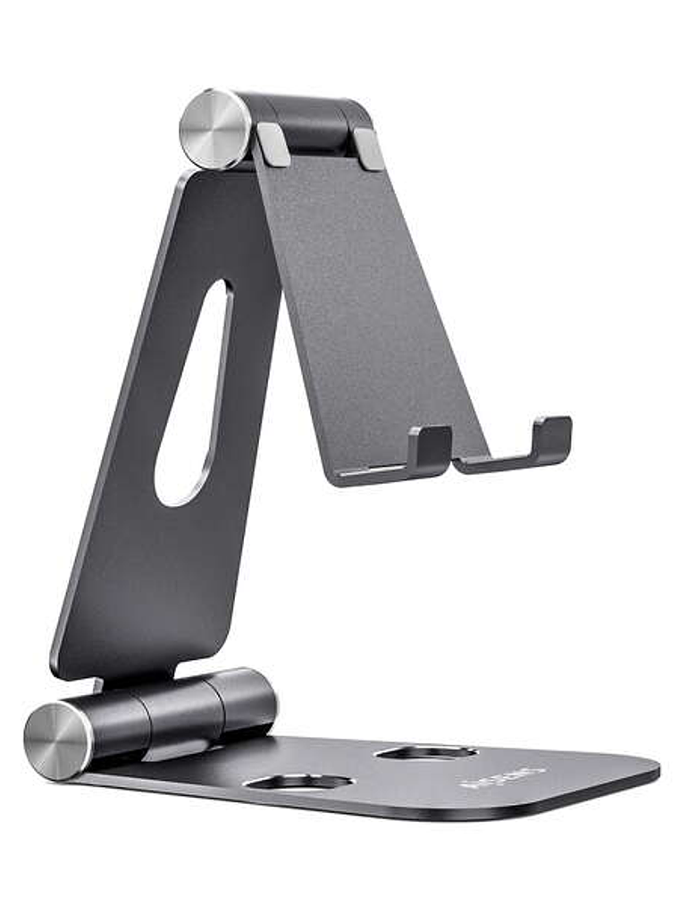Aisens Soporte de Sobremesa Tamaño XL Ajustable (2 Pivotes) para Movil / Tablet - Color Gris 1