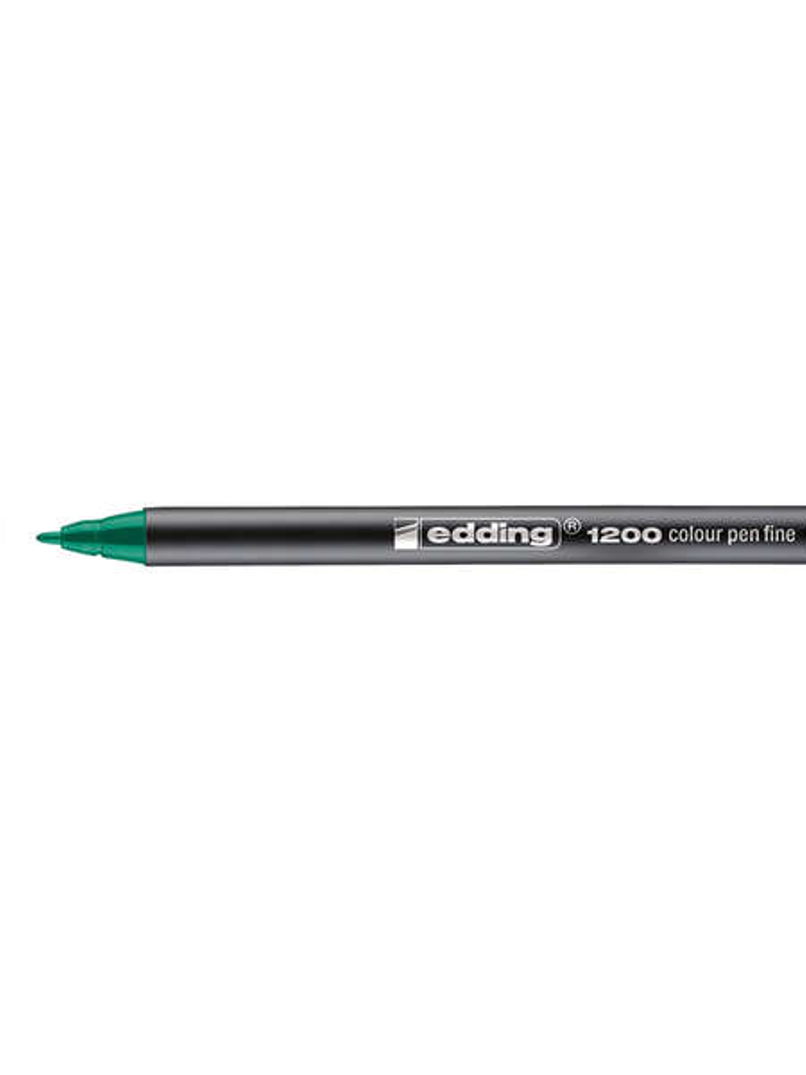 Edding 1200 Rotulador - Punta Redonda - Trazo entre 0.5  y 1 mm. - Tinta con Base de Agua - Color Verde 1