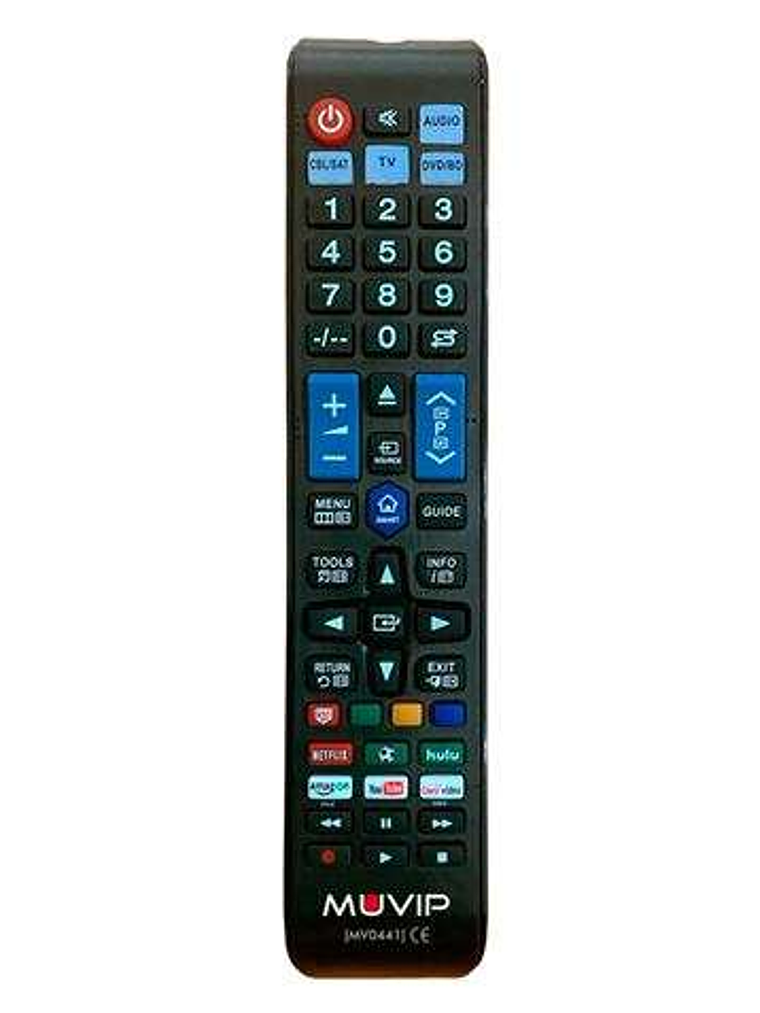 Muvip Serie Large Mando a Distancia Universal Smart TV - Combina 4 Aparatos en1 TV, DVD, Blu-Ray, Satelite 1