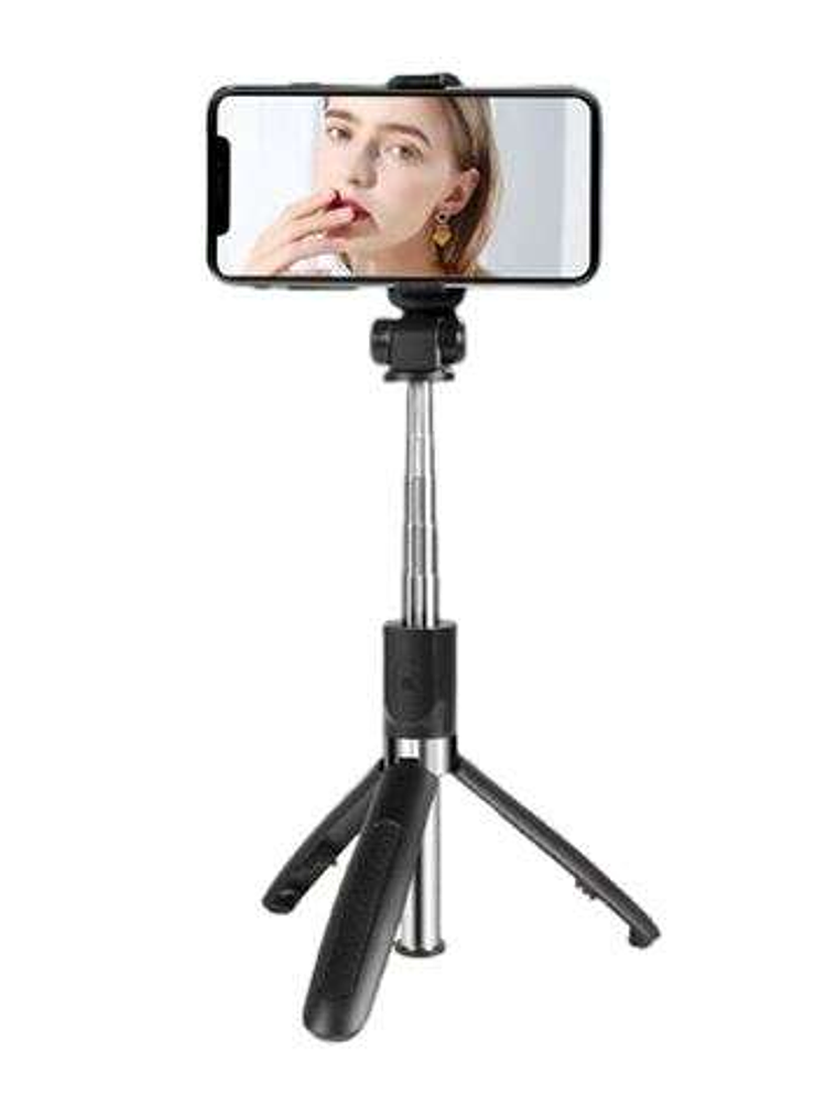XO Tripode + Palo Selfie Bluetooth - Mango Telescopico - Altura Maxima hasta 680mm - Completamente Plegable 1