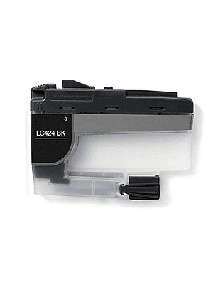 Brother LC424 Negro Cartucho de Tinta Generico - Reemplaza LC424BK