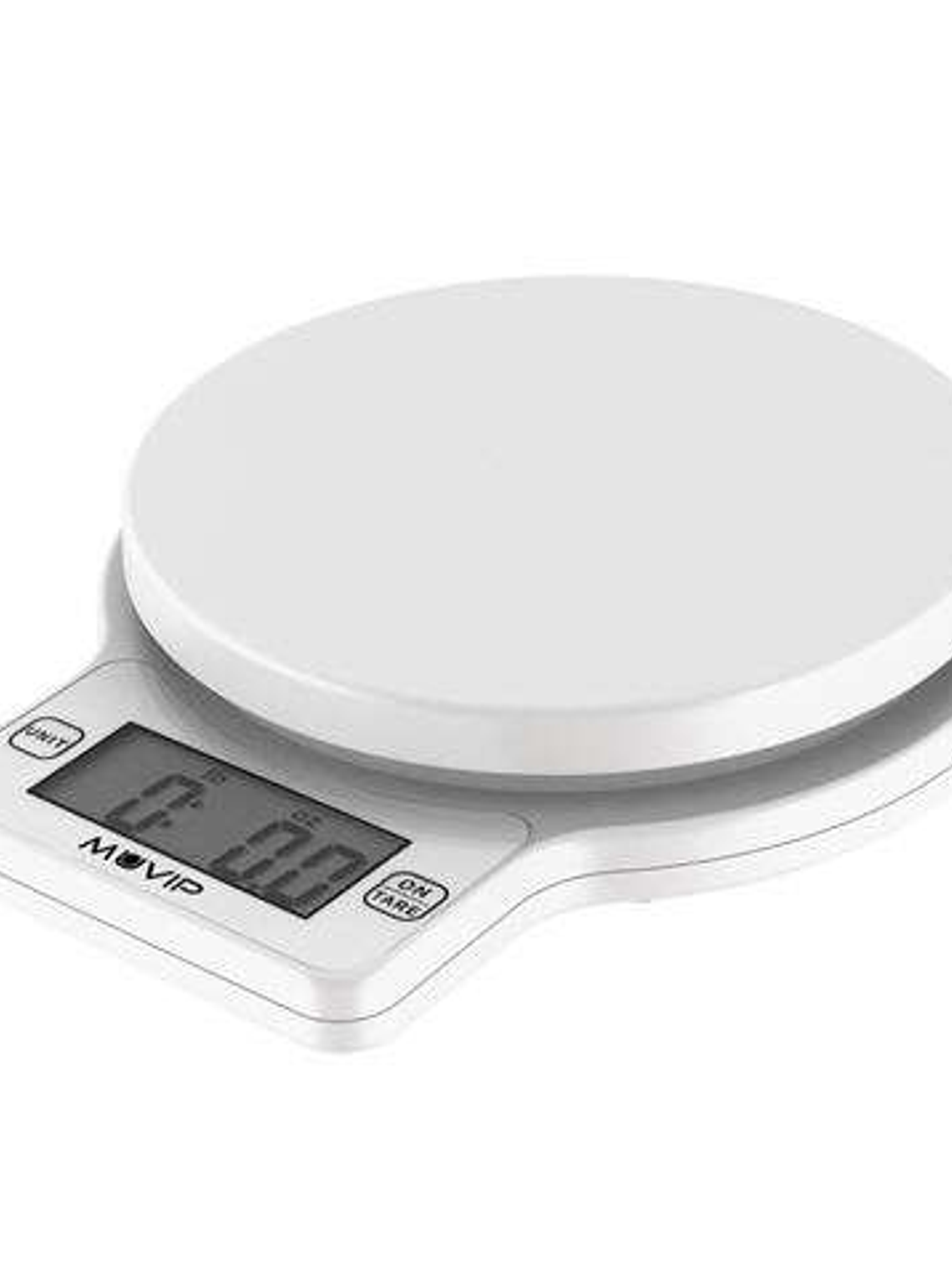 Muvip Round Kitchen Bascula de Cocina Digital - Sensor de Alta Precision - Apagado Automatico - Peso Max. 5kg 1