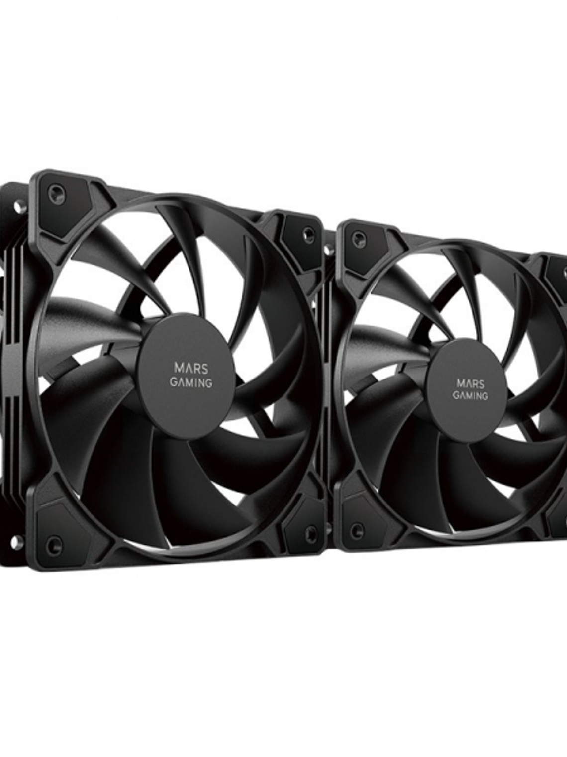 Mars Gaming MF-PWMX2 Ventilador - Ventilacion Superior - Silencio Absoluto - Tecnologia FDB - Juntas Anti-vibraciones - Sistema PWM Ajustable - Color 1