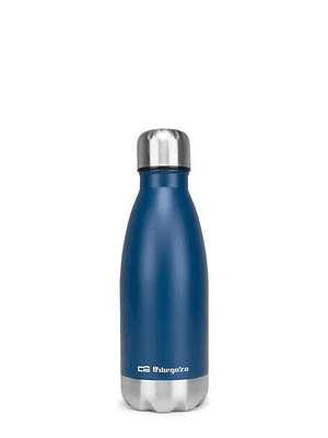 Orbegozo TRL 354 Botella Termo - Conserva Liquidos Frios y Calientes por Horas - Acero Inoxidable - Tapon Hermetico - Libre de BPA - 350ml de Capacida