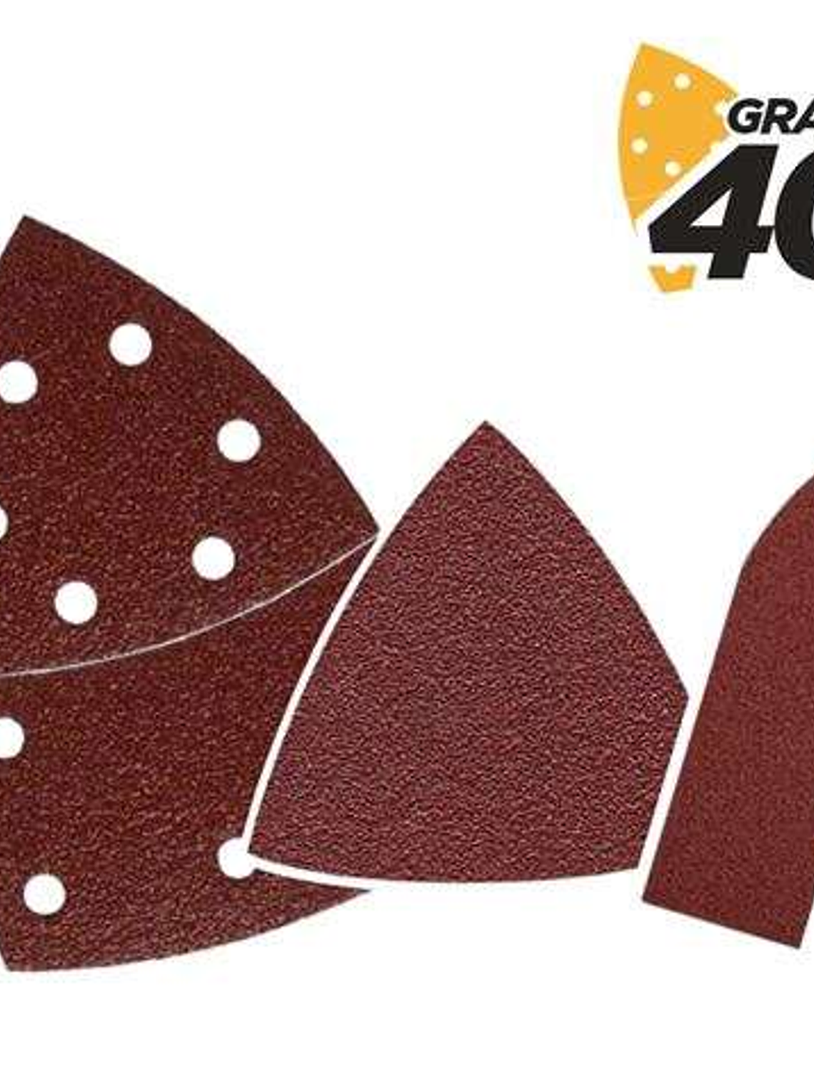 Blim Pack de 9 Lijas con Velcro para Lijadora BL0137 - Grano 40 - 3 Formatos 1