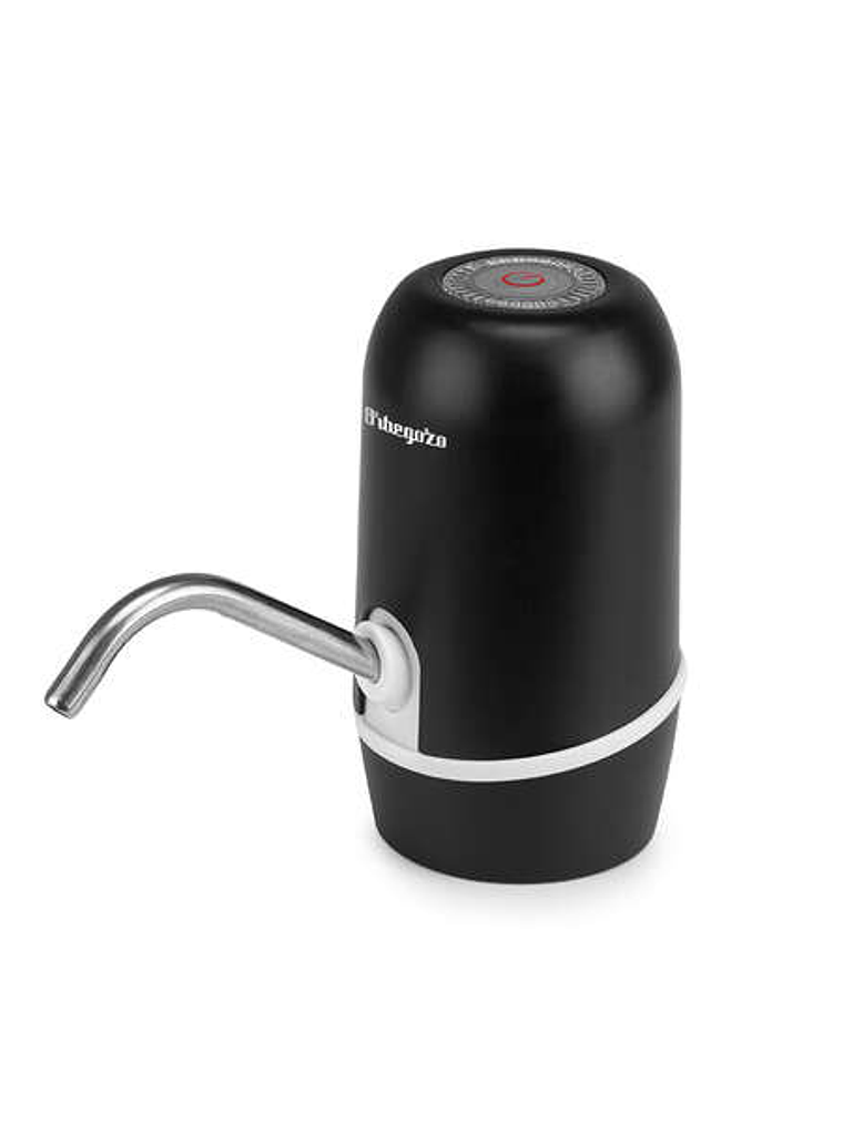 Orbegozo DA 2000 Dispensador de Agua Portatil - Adaptadores para Garrafas de 5 a 12 Litros - Bateria Recargable - Compacto y Versatil - Libre de BPA - 1